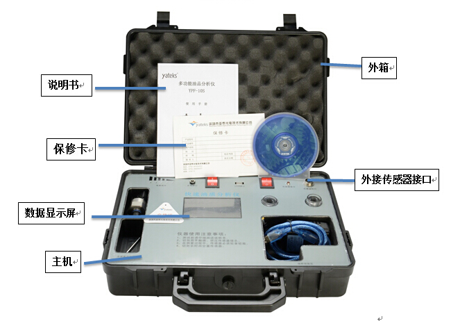 YPF-8L快速油质分析仪主机